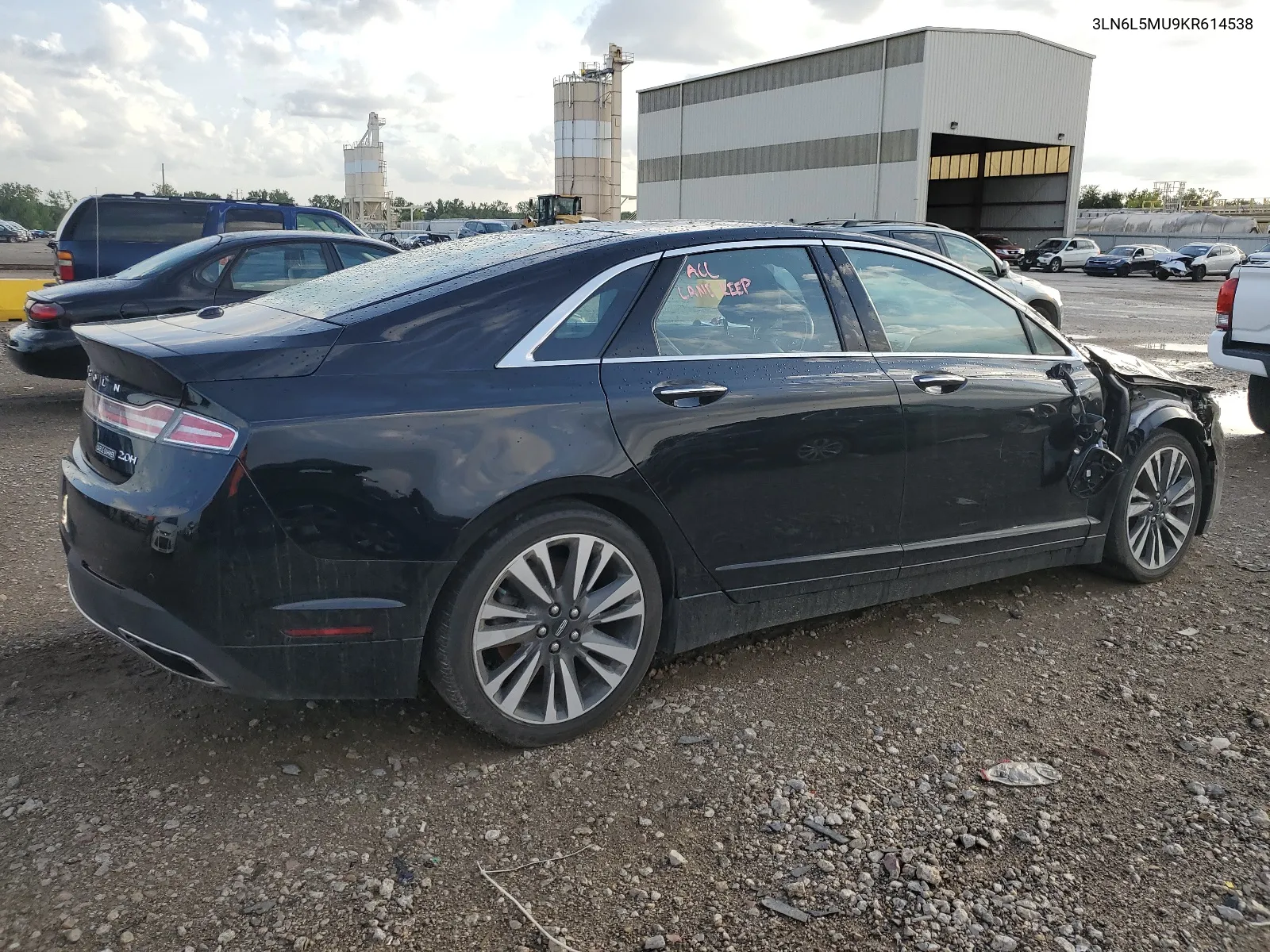 2019 Lincoln Mkz Reserve Ii VIN: 3LN6L5MU9KR614538 Lot: 65626294