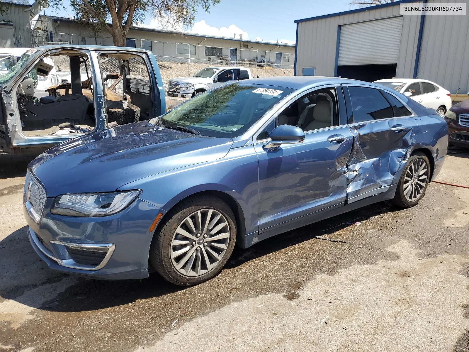 3LN6L5C90KR607734 2019 Lincoln Mkz Reserve I