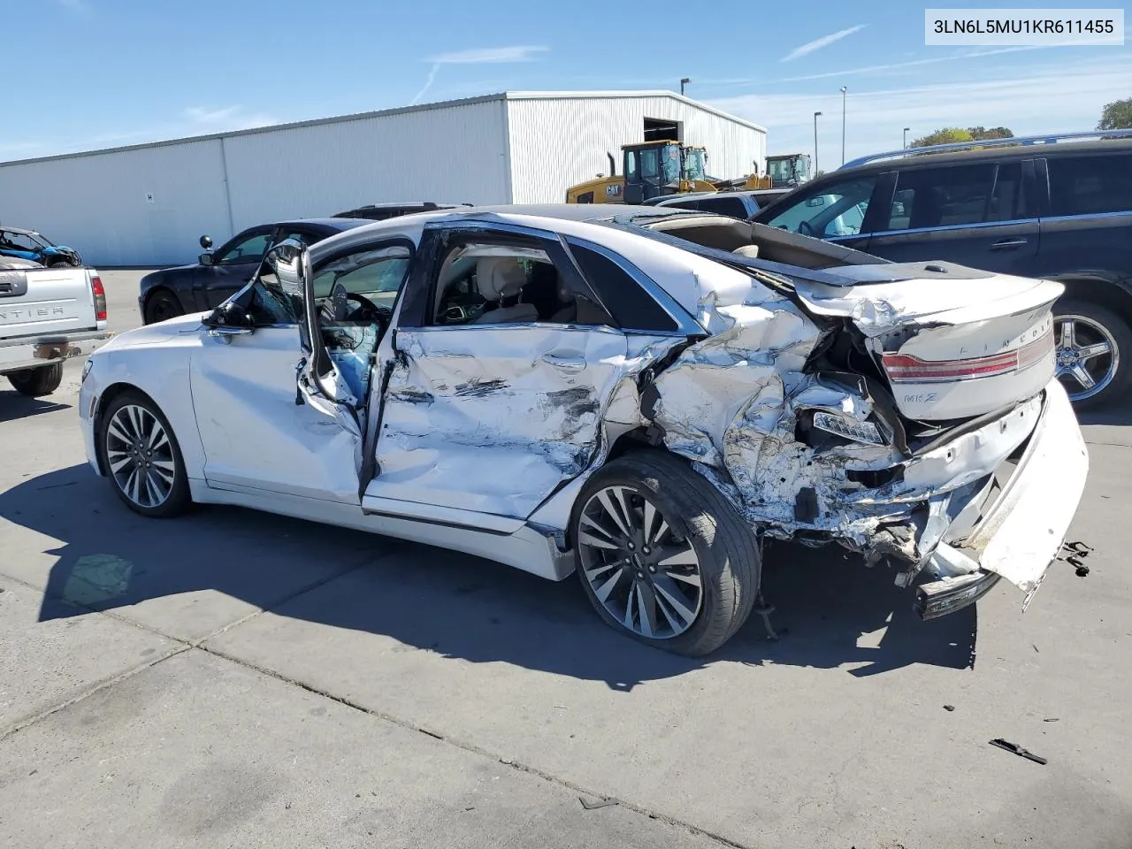 3LN6L5MU1KR611455 2019 Lincoln Mkz Reserve Ii