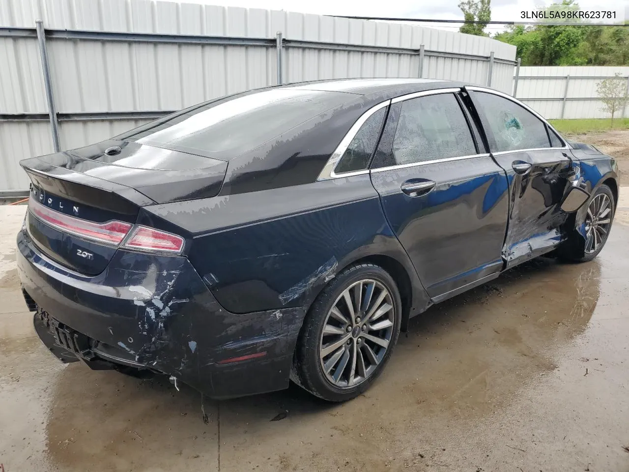 2019 Lincoln Mkz VIN: 3LN6L5A98KR623781 Lot: 70326234