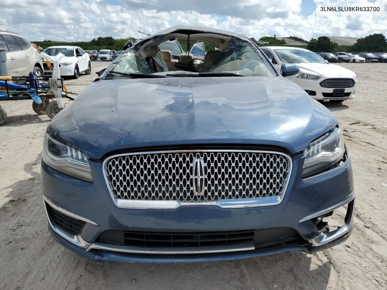 2019 Lincoln Mkz Reserve I VIN: 3LN6L5LU8KR633700 Lot: 72797084