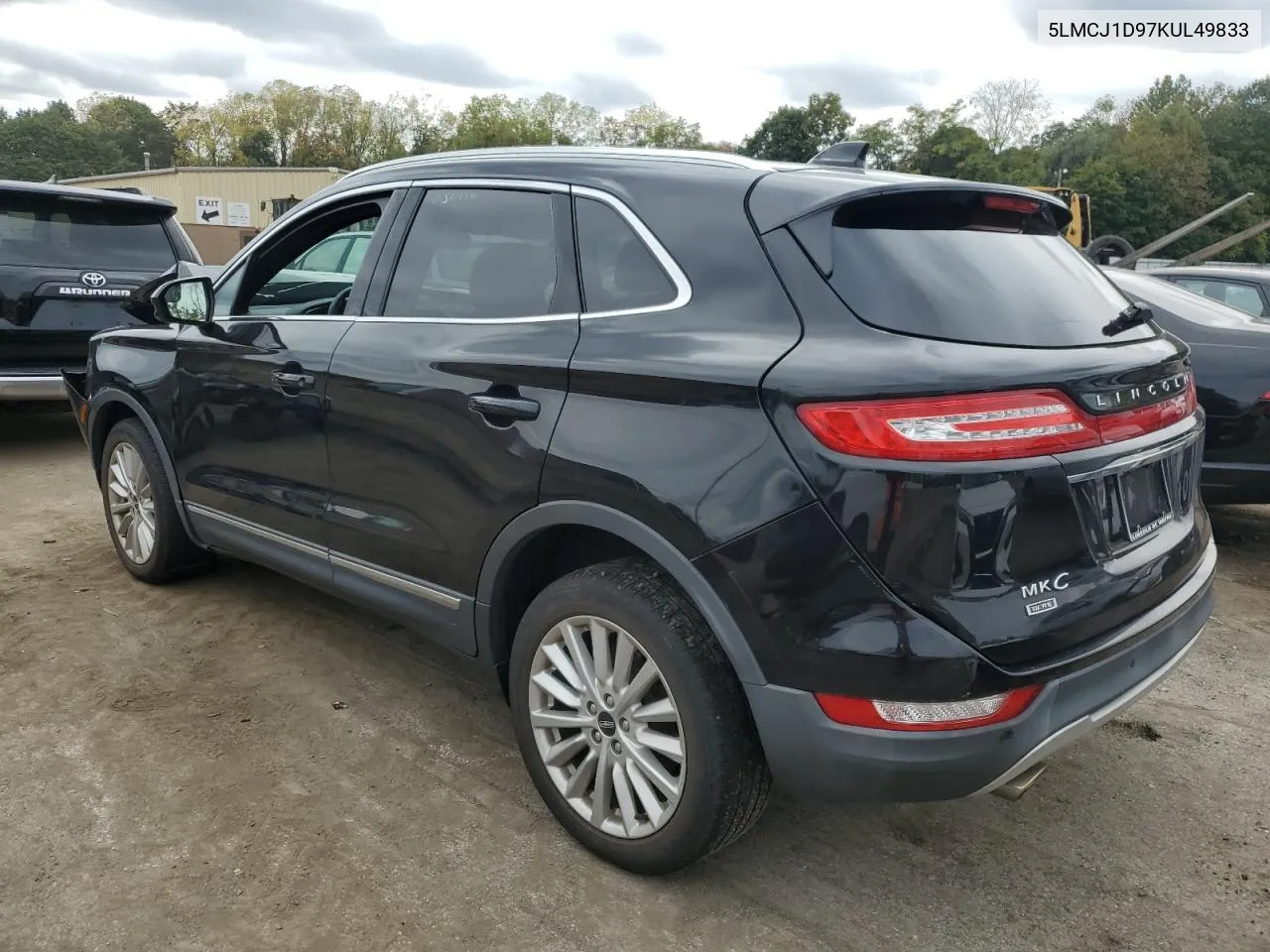 2019 Lincoln Mkc VIN: 5LMCJ1D97KUL49833 Lot: 73582174