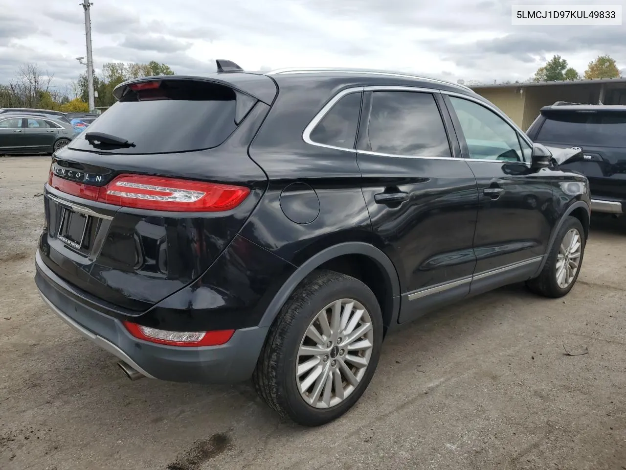 2019 Lincoln Mkc VIN: 5LMCJ1D97KUL49833 Lot: 73582174