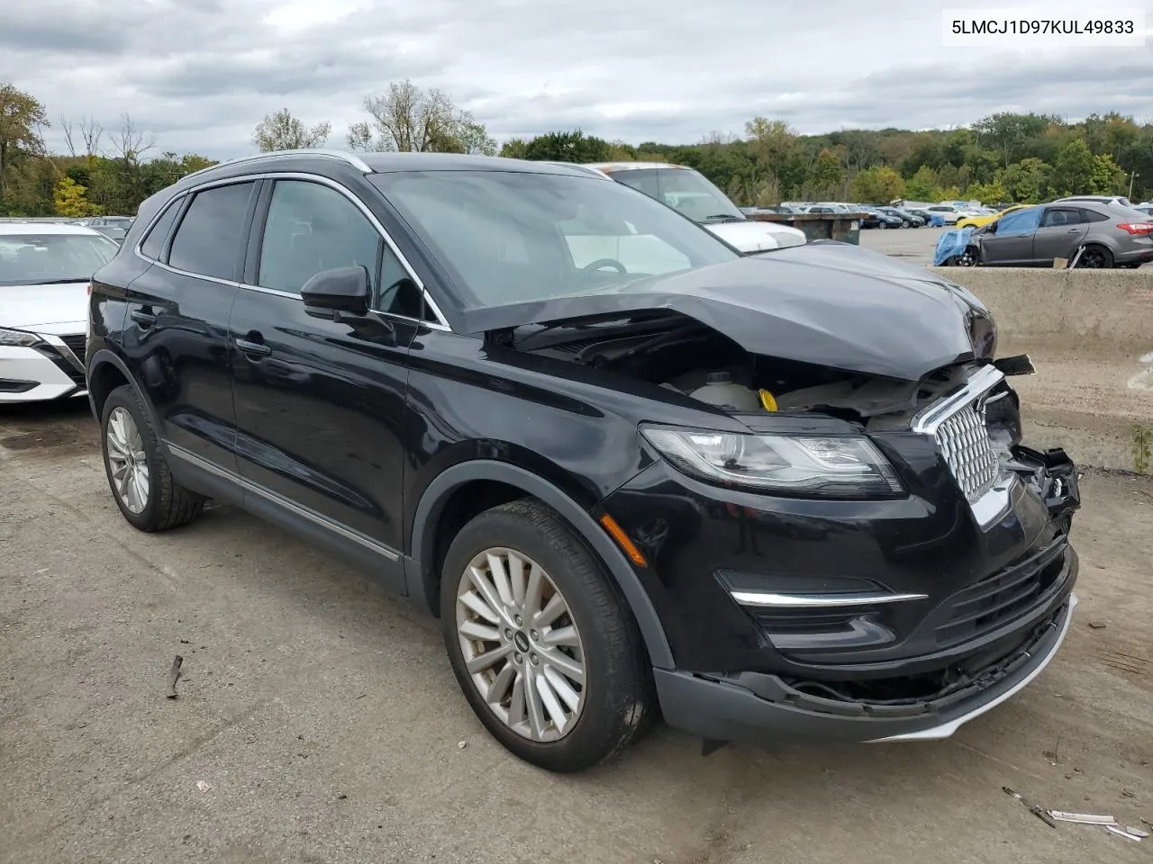 2019 Lincoln Mkc VIN: 5LMCJ1D97KUL49833 Lot: 73582174