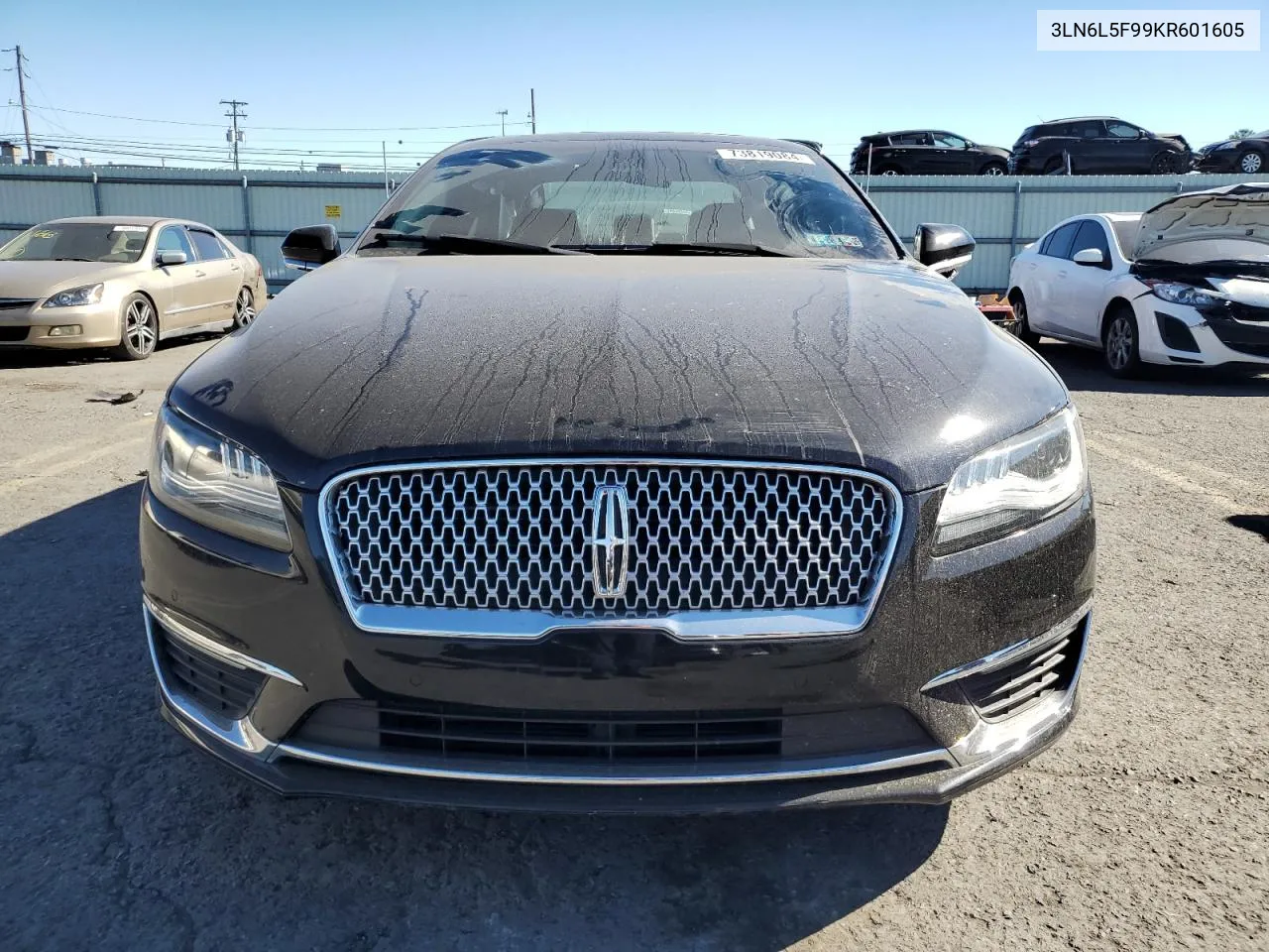 2019 Lincoln Mkz Reserve Ii VIN: 3LN6L5F99KR601605 Lot: 73819084