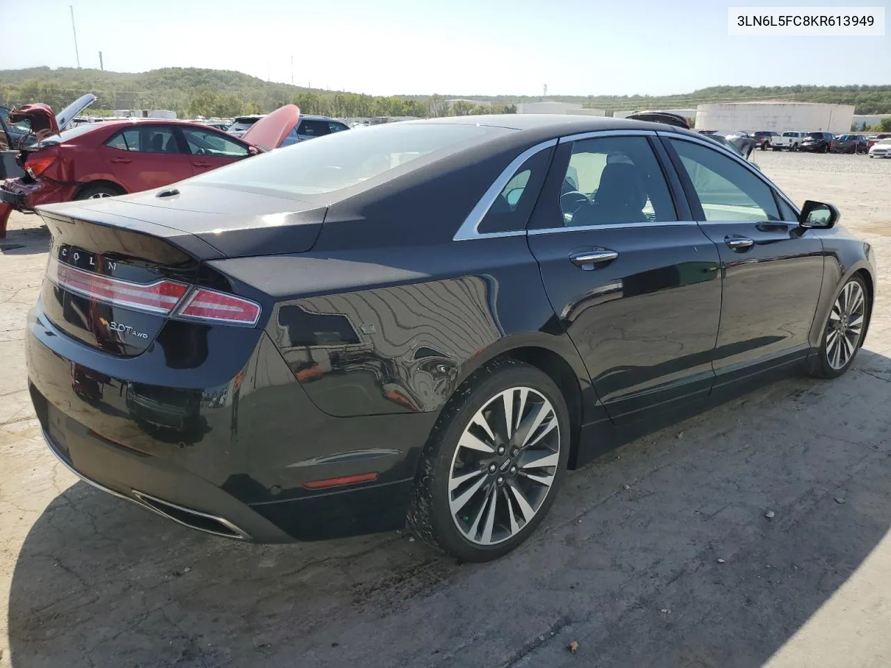 2019 Lincoln Mkz Reserve Ii VIN: 3LN6L5FC8KR613949 Lot: 74241514