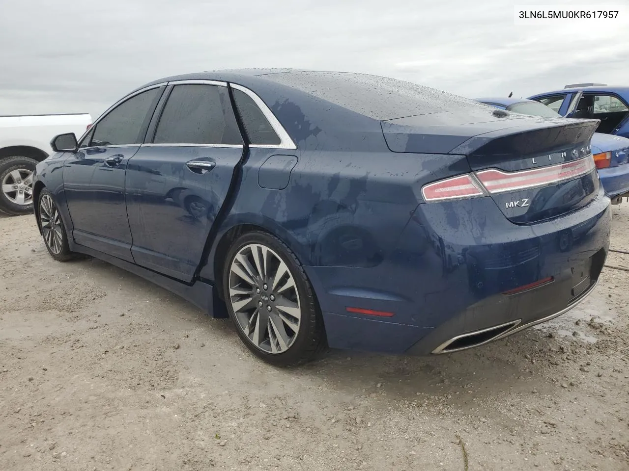 2019 Lincoln Mkz Reserve Ii VIN: 3LN6L5MU0KR617957 Lot: 74660414