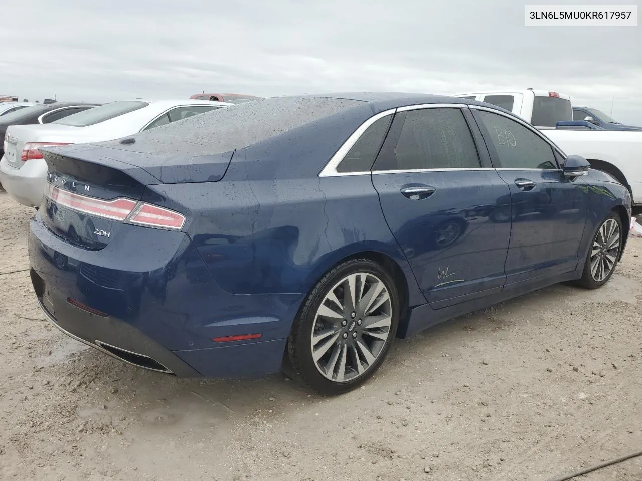 2019 Lincoln Mkz Reserve Ii VIN: 3LN6L5MU0KR617957 Lot: 74660414