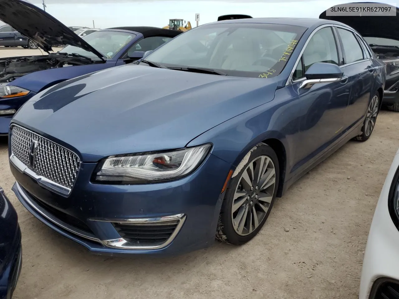 2019 Lincoln Mkz Reserve Ii VIN: 3LN6L5E91KR627097 Lot: 75494844