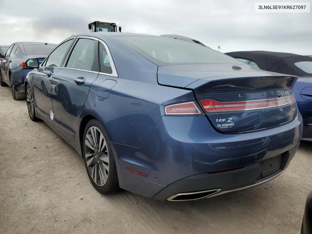 2019 Lincoln Mkz Reserve Ii VIN: 3LN6L5E91KR627097 Lot: 75494844