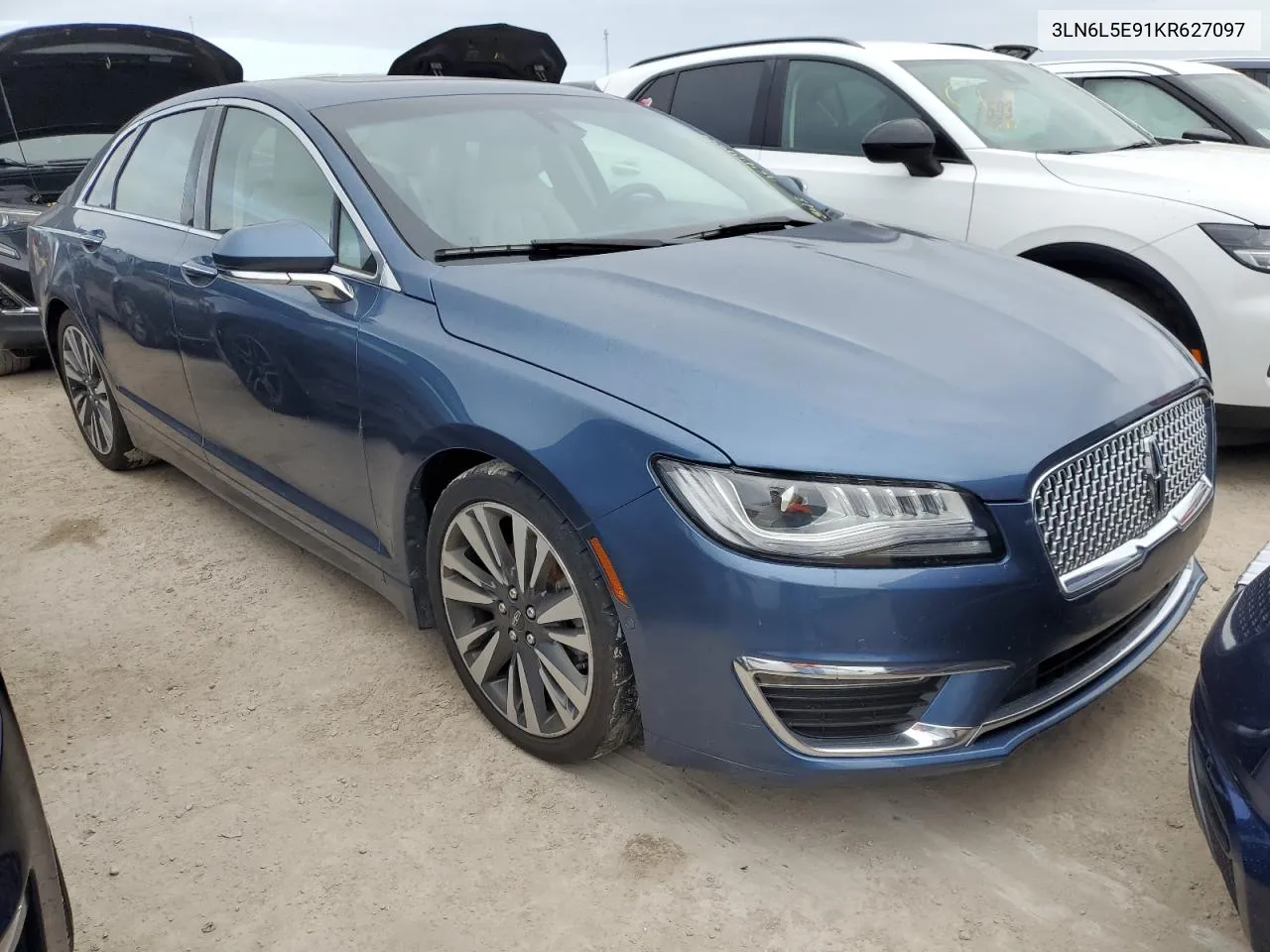 2019 Lincoln Mkz Reserve Ii VIN: 3LN6L5E91KR627097 Lot: 75494844