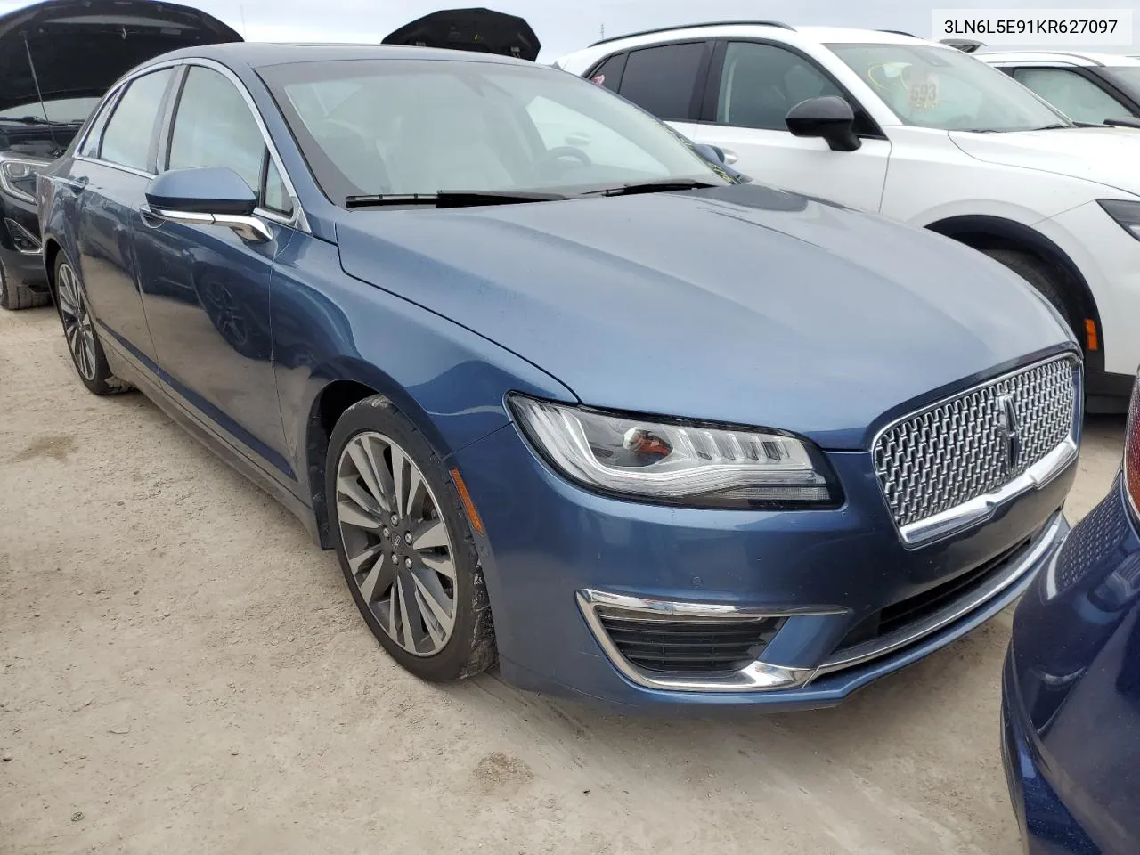 2019 Lincoln Mkz Reserve Ii VIN: 3LN6L5E91KR627097 Lot: 75494844