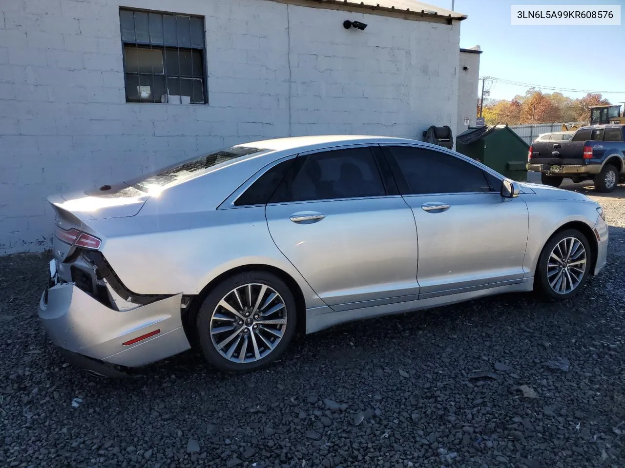 2019 Lincoln Mkz VIN: 3LN6L5A99KR608576 Lot: 76496284