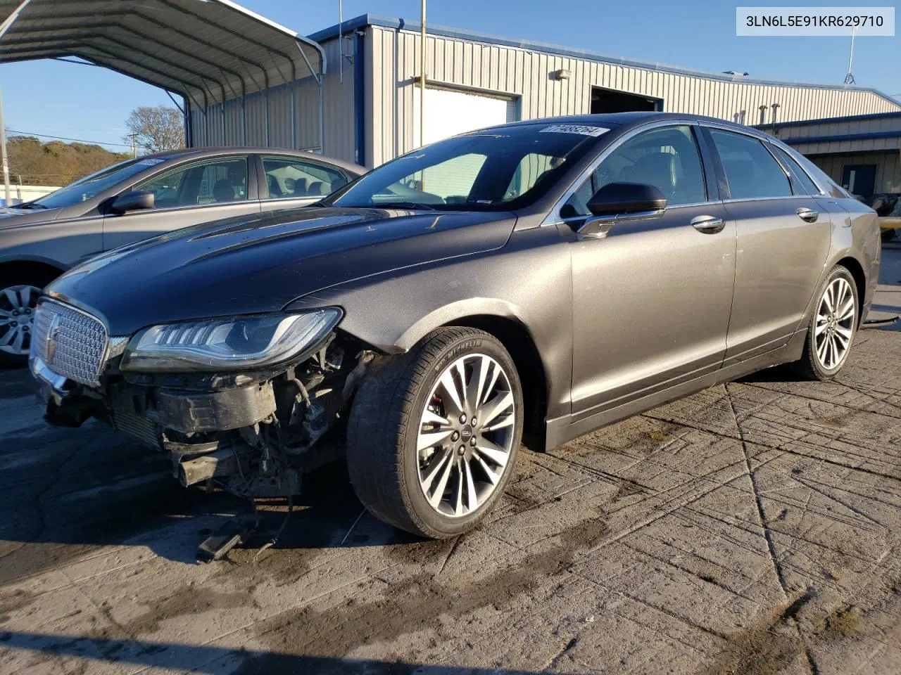 2019 Lincoln Mkz Reserve Ii VIN: 3LN6L5E91KR629710 Lot: 77488264