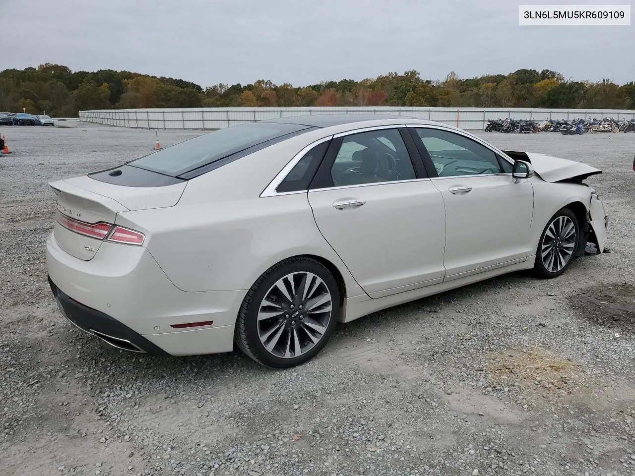 2019 Lincoln Mkz Reserve Ii VIN: 3LN6L5MU5KR609109 Lot: 78135234