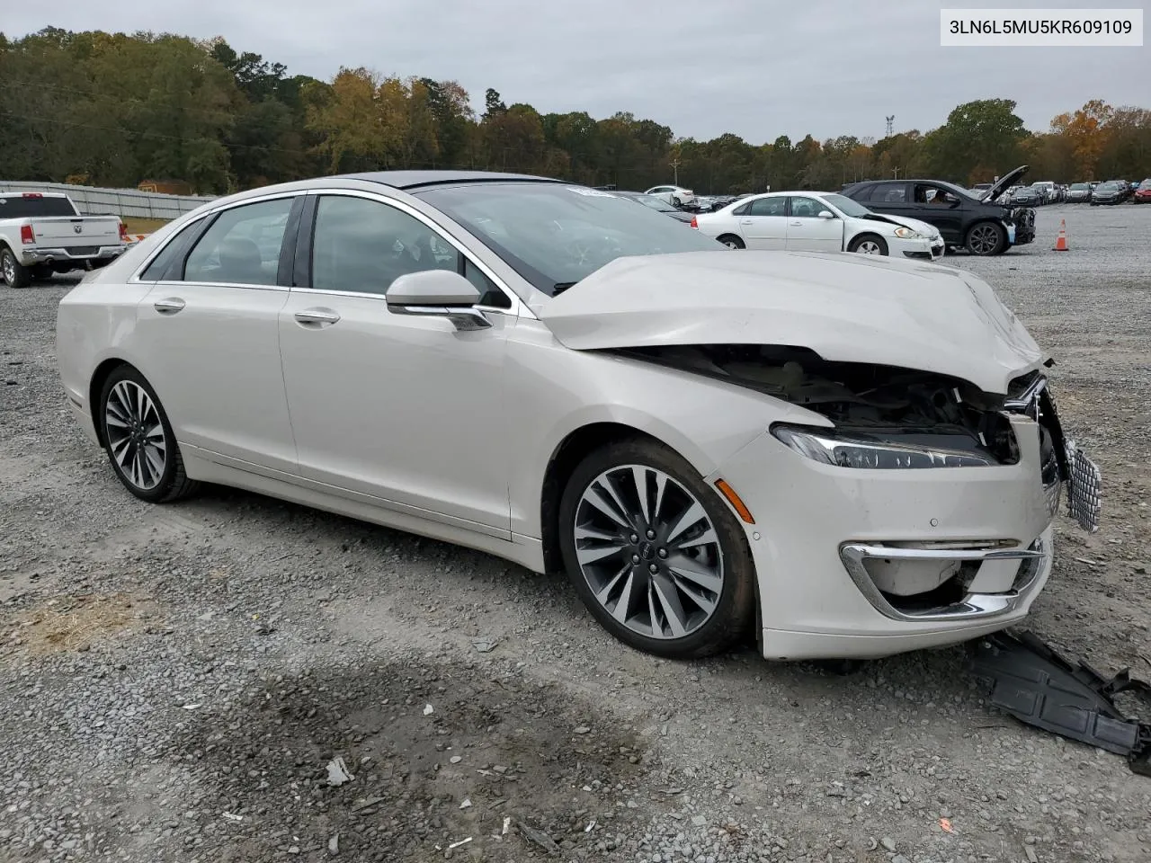 2019 Lincoln Mkz Reserve Ii VIN: 3LN6L5MU5KR609109 Lot: 78135234