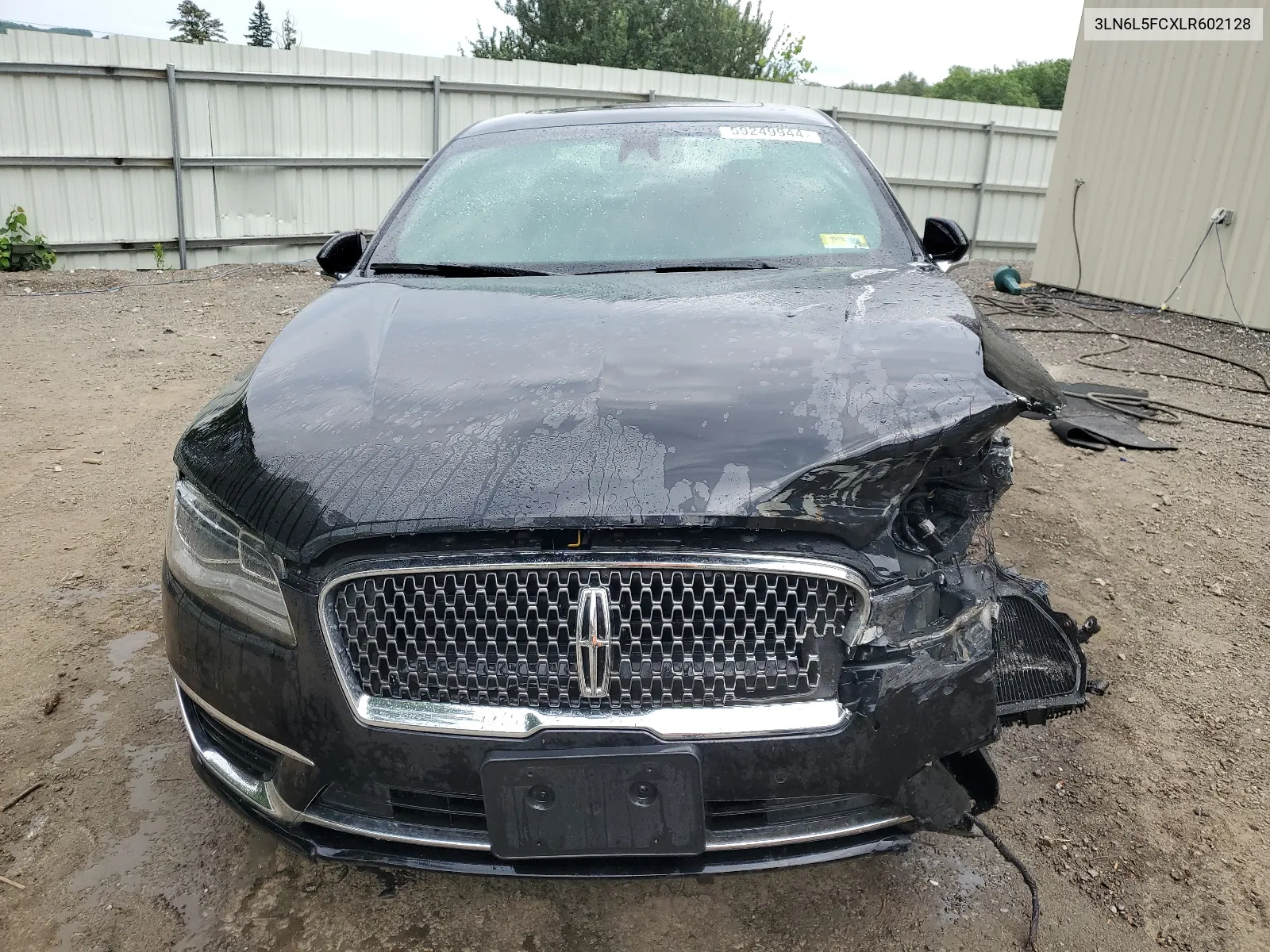 2020 Lincoln Mkz Reserve VIN: 3LN6L5FCXLR602128 Lot: 59249944