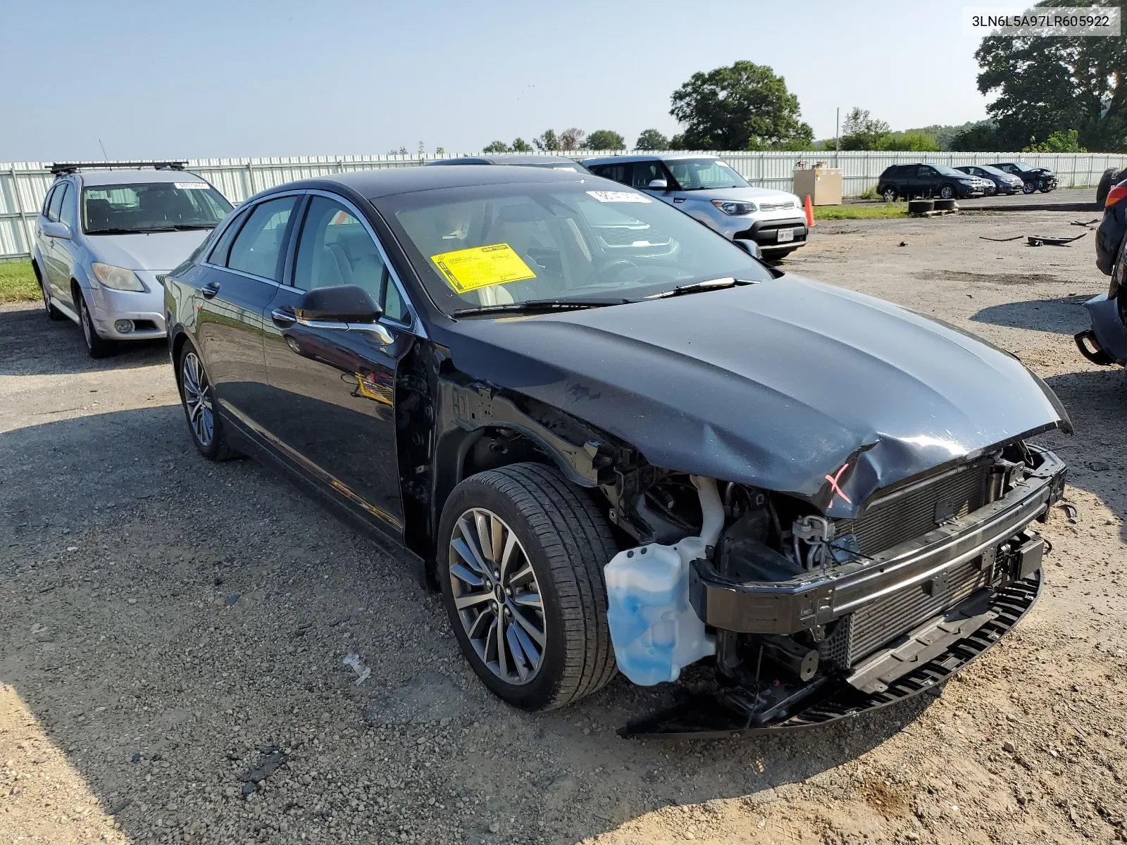 2020 Lincoln Mkz VIN: 3LN6L5A97LR605922 Lot: 68747414