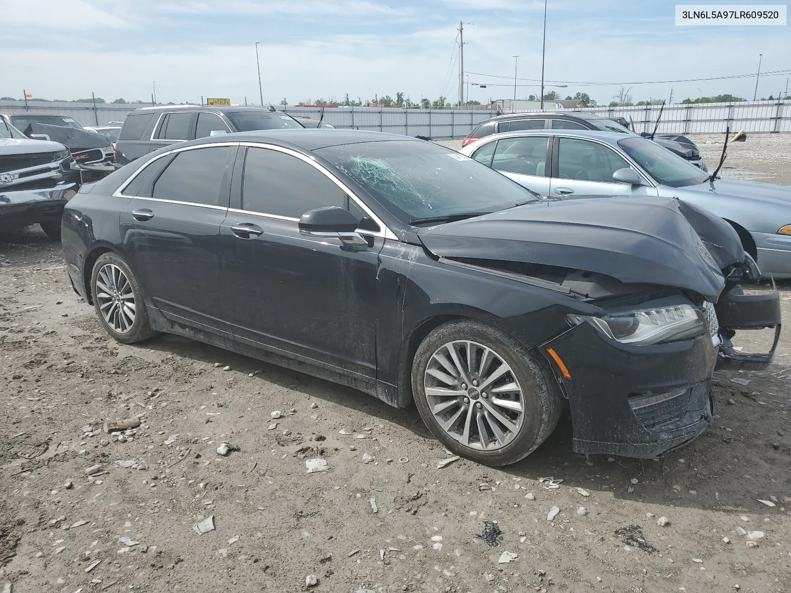 2020 Lincoln Mkz VIN: 3LN6L5A97LR609520 Lot: 68822884