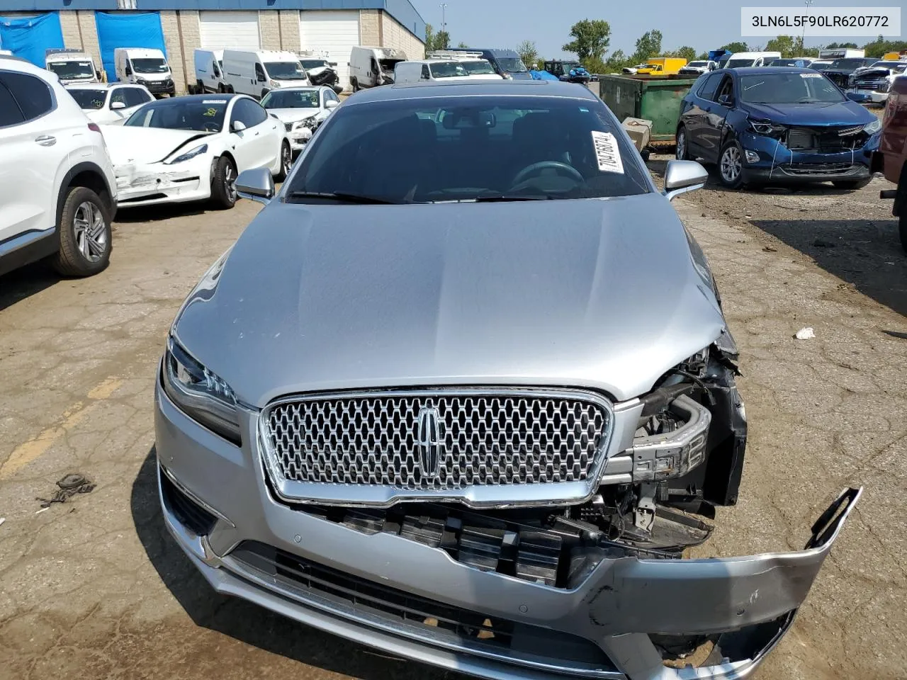 2020 Lincoln Mkz Reserve VIN: 3LN6L5F90LR620772 Lot: 70476874