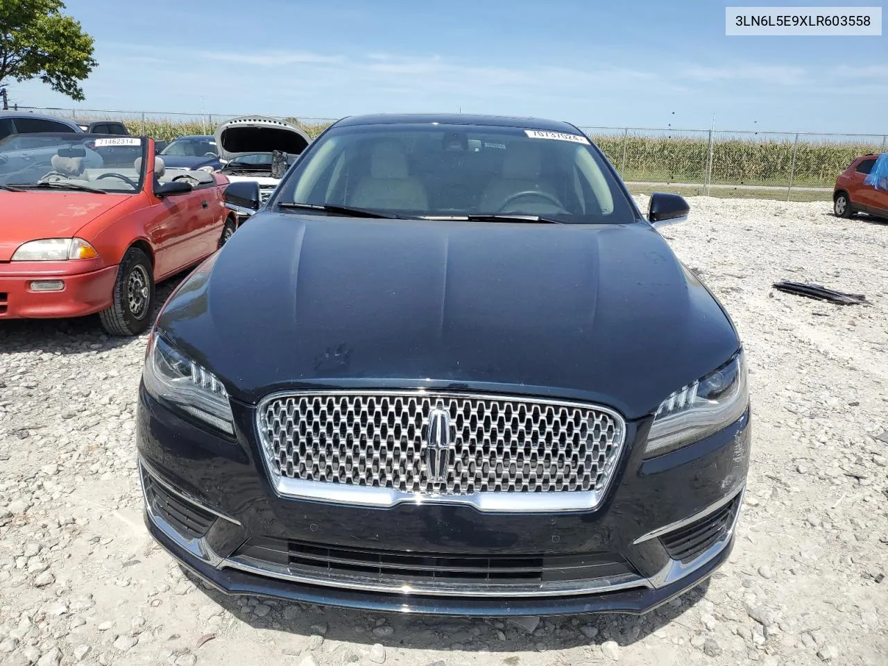 2020 Lincoln Mkz Reserve VIN: 3LN6L5E9XLR603558 Lot: 70737024