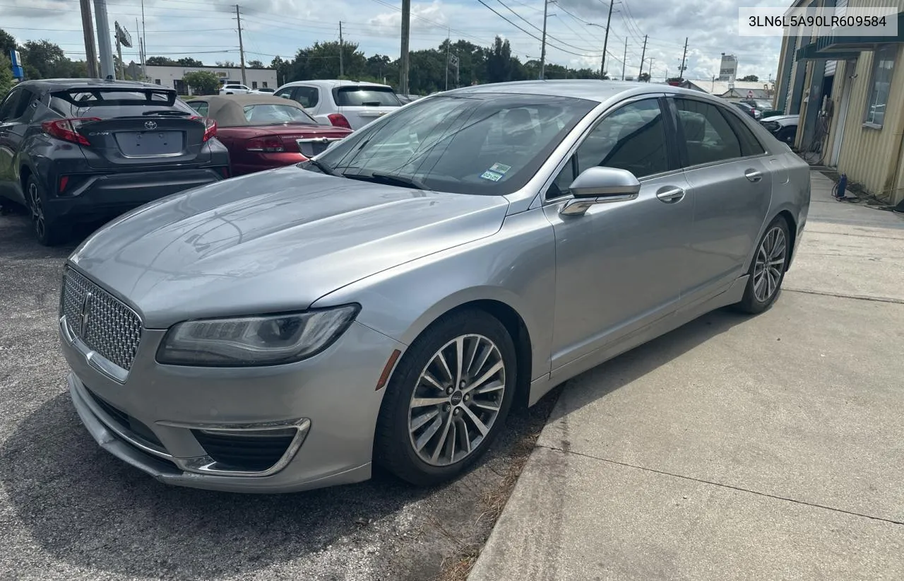 2020 Lincoln Mkz VIN: 3LN6L5A90LR609584 Lot: 71599194