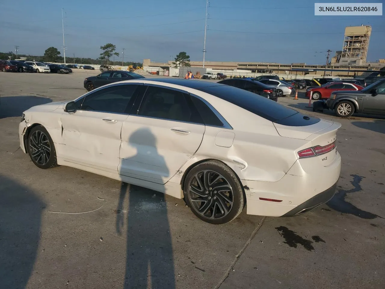 2020 Lincoln Mkz Reserve VIN: 3LN6L5LU2LR620846 Lot: 71723994