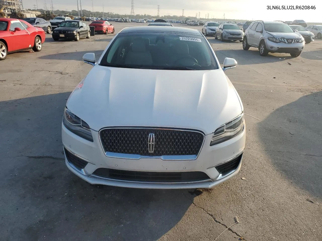 2020 Lincoln Mkz Reserve VIN: 3LN6L5LU2LR620846 Lot: 71723994