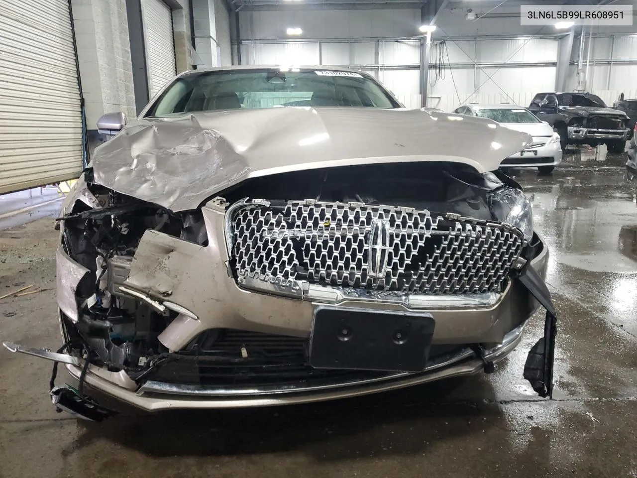 2020 Lincoln Mkz VIN: 3LN6L5B99LR608951 Lot: 73102974