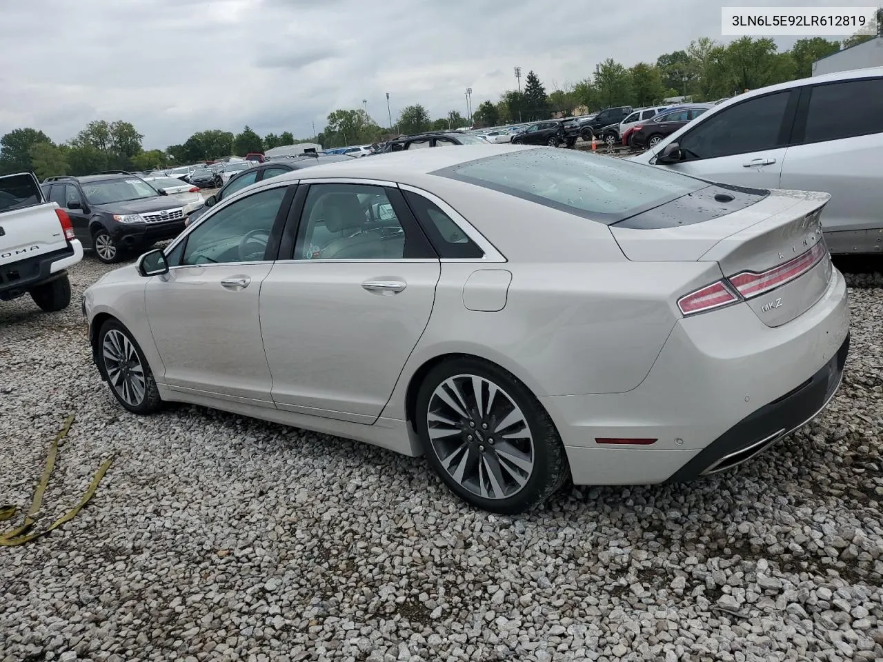 2020 Lincoln Mkz Reserve VIN: 3LN6L5E92LR612819 Lot: 73104824