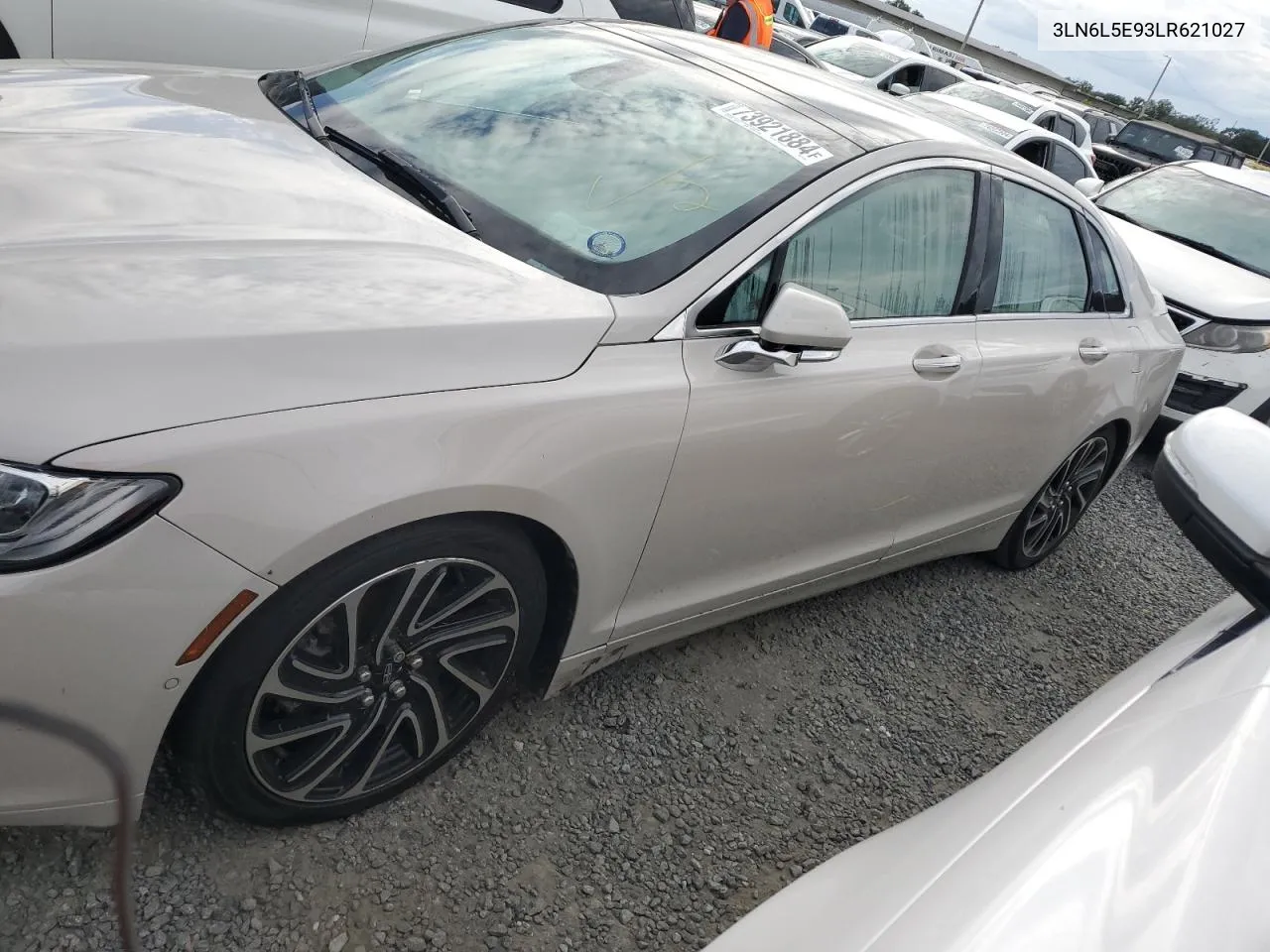 2020 Lincoln Mkz Reserve VIN: 3LN6L5E93LR621027 Lot: 73921884