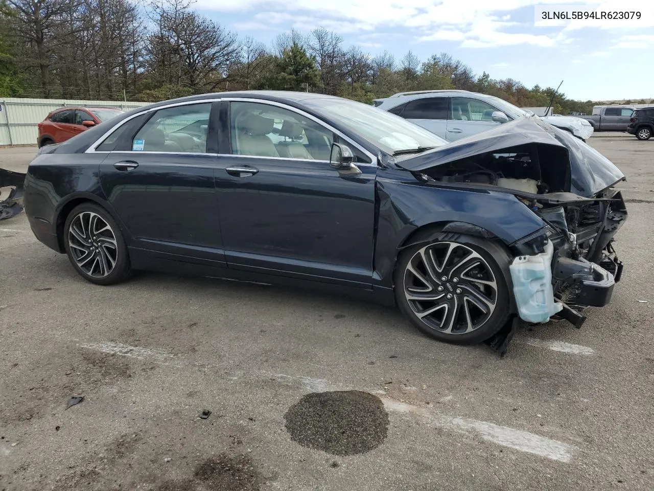 2020 Lincoln Mkz VIN: 3LN6L5B94LR623079 Lot: 74365194