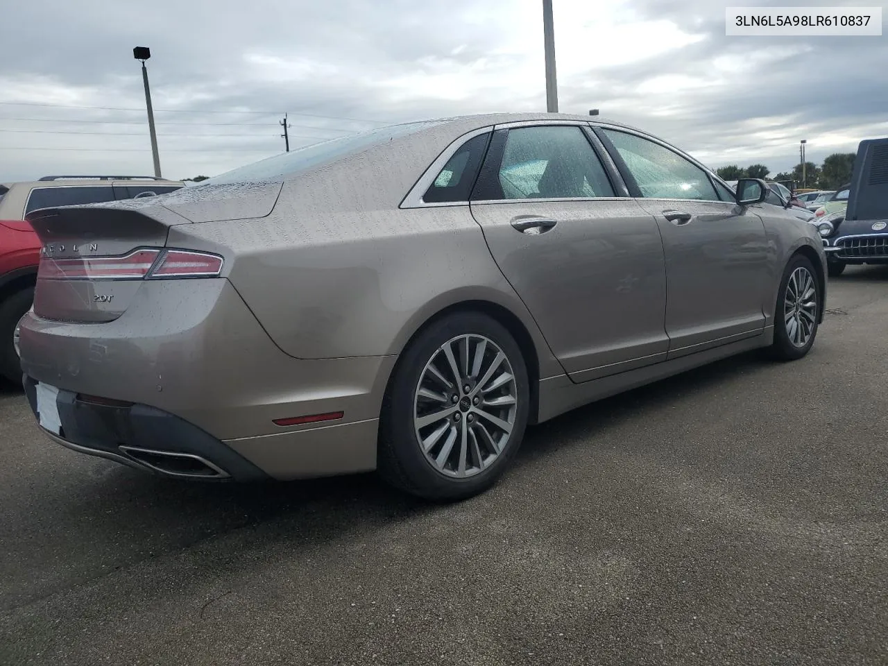 2020 Lincoln Mkz VIN: 3LN6L5A98LR610837 Lot: 74925414