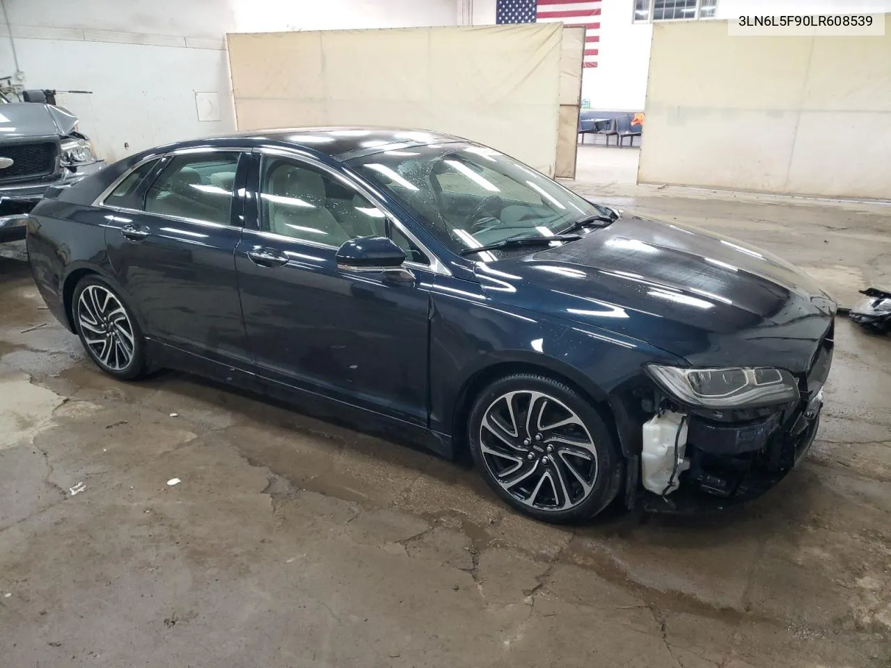 2020 Lincoln Mkz Reserve VIN: 3LN6L5F90LR608539 Lot: 75847974