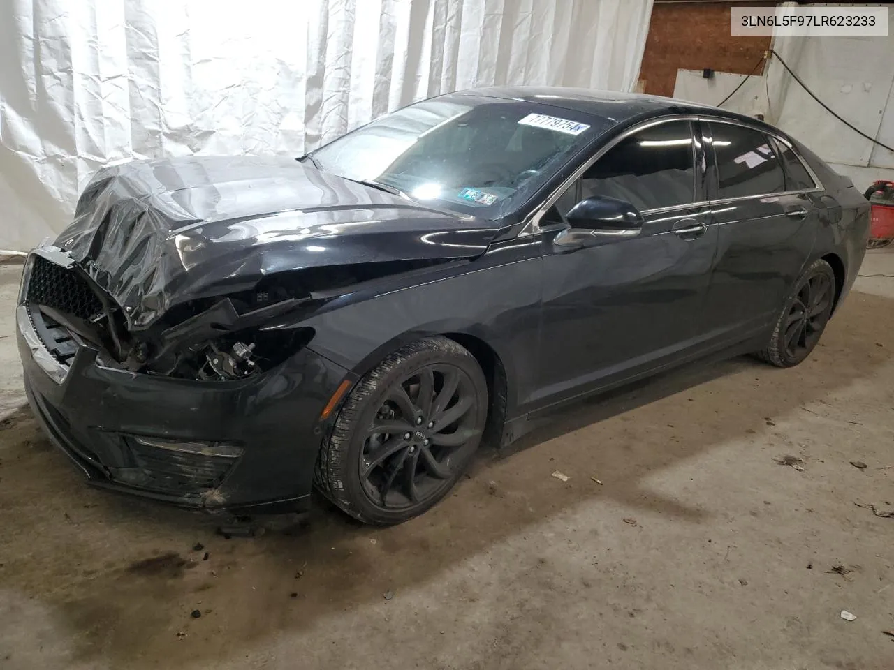 2020 Lincoln Mkz Reserve VIN: 3LN6L5F97LR623233 Lot: 77779754