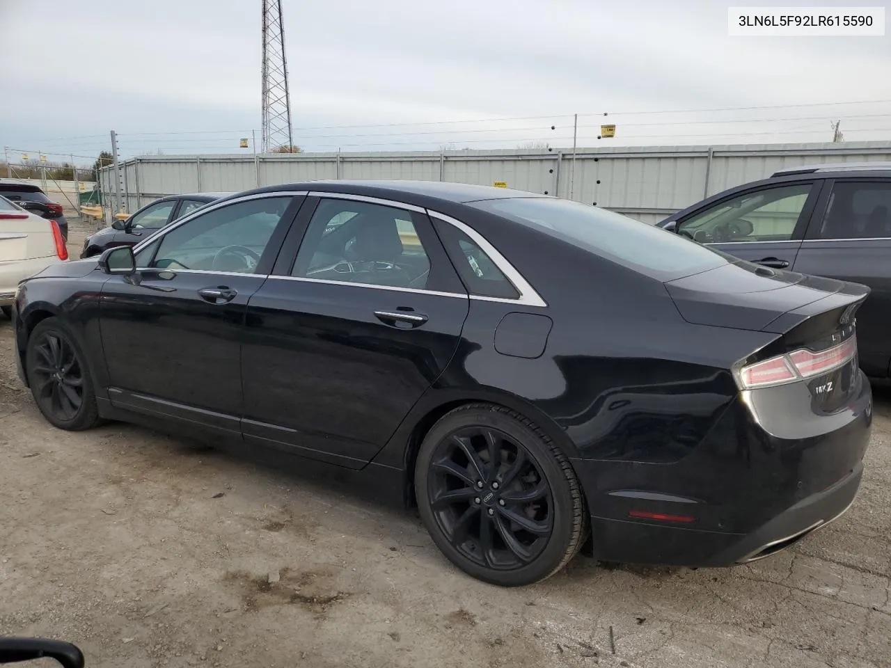 2020 Lincoln Mkz Reserve VIN: 3LN6L5F92LR615590 Lot: 80505624