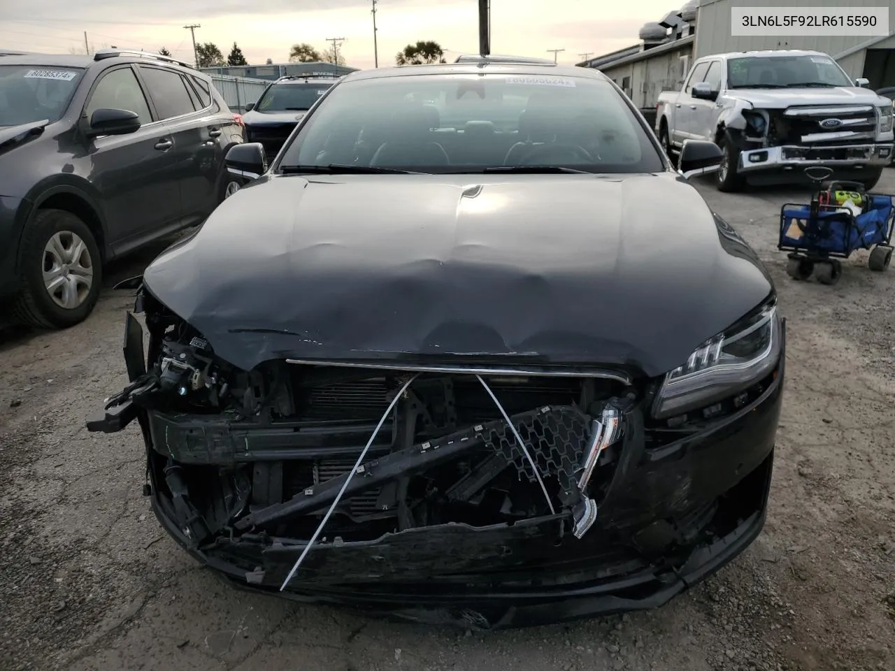 2020 Lincoln Mkz Reserve VIN: 3LN6L5F92LR615590 Lot: 80505624