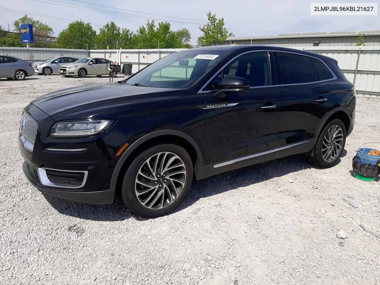 2019 Lincoln Nautilus Reserve VIN: 2LMPJ8L96KBL21627 Lot: 51814404