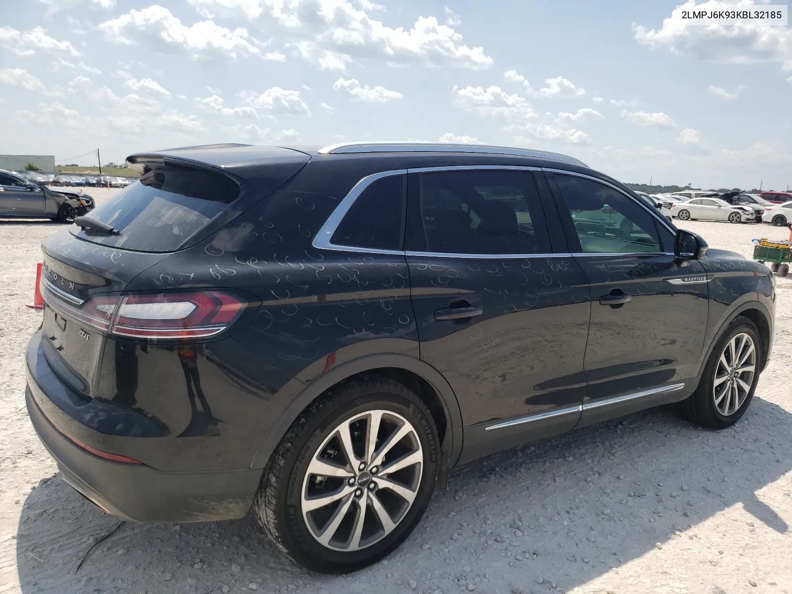 2019 Lincoln Nautilus Select VIN: 2LMPJ6K93KBL32185 Lot: 66246544