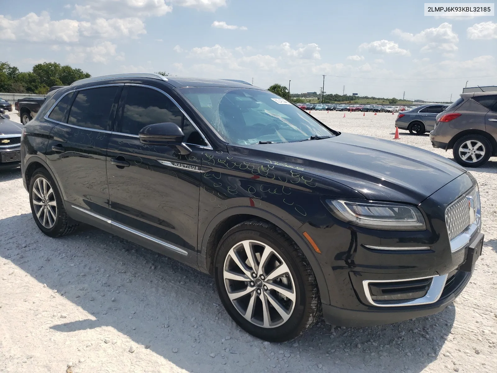 2019 Lincoln Nautilus Select VIN: 2LMPJ6K93KBL32185 Lot: 66246544