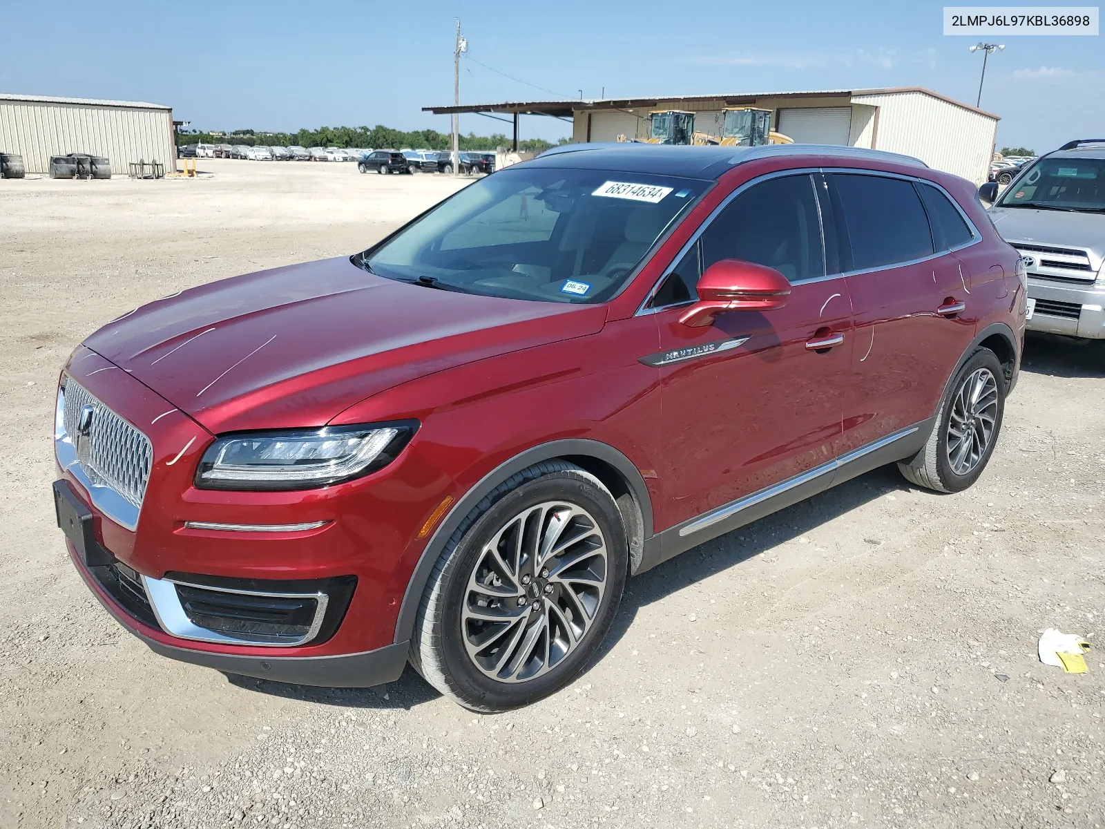 2LMPJ6L97KBL36898 2019 Lincoln Nautilus Reserve