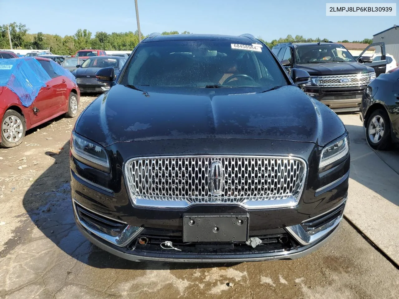 2019 Lincoln Nautilus Reserve VIN: 2LMPJ8LP6KBL30939 Lot: 68458984