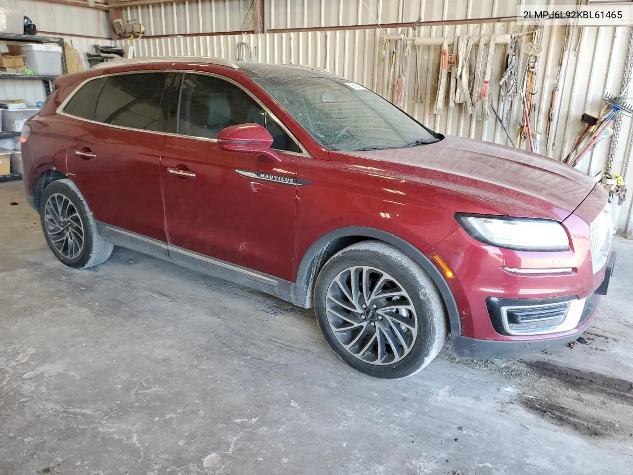 2019 Lincoln Nautilus Reserve VIN: 2LMPJ6L92KBL61465 Lot: 68723014