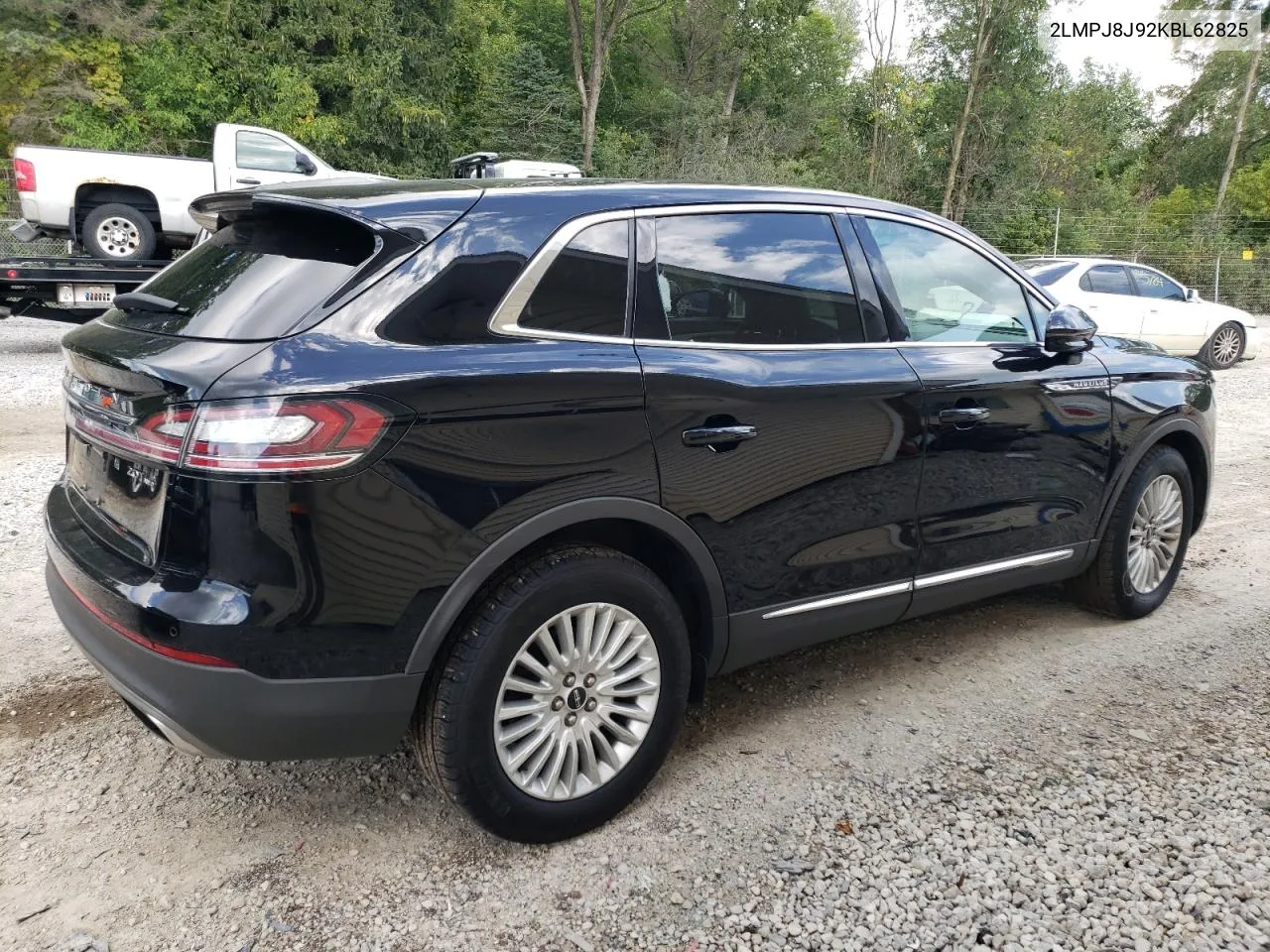 2LMPJ8J92KBL62825 2019 Lincoln Nautilus