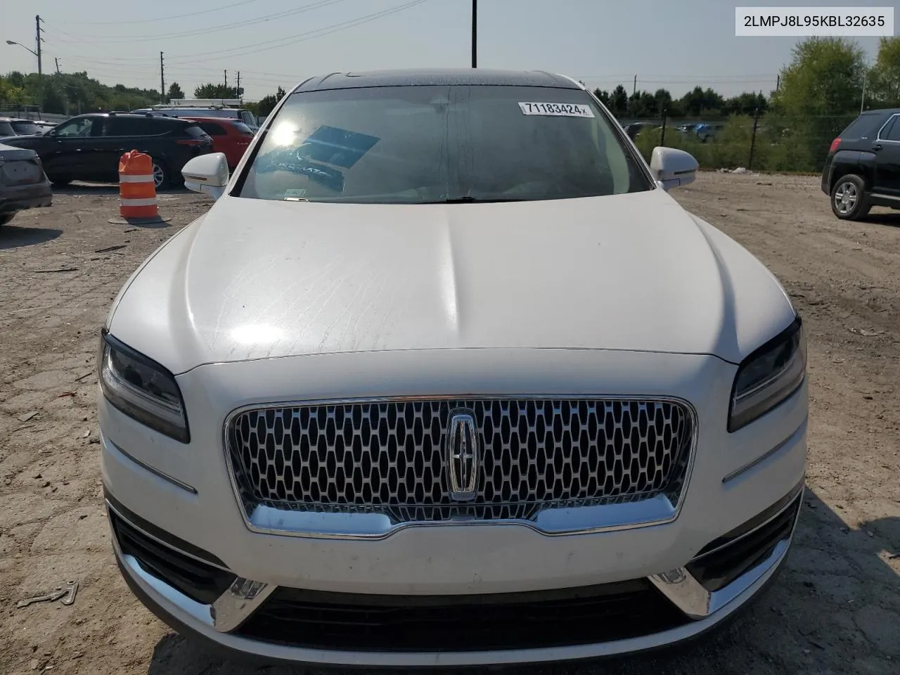 2019 Lincoln Nautilus Reserve VIN: 2LMPJ8L95KBL32635 Lot: 71183424