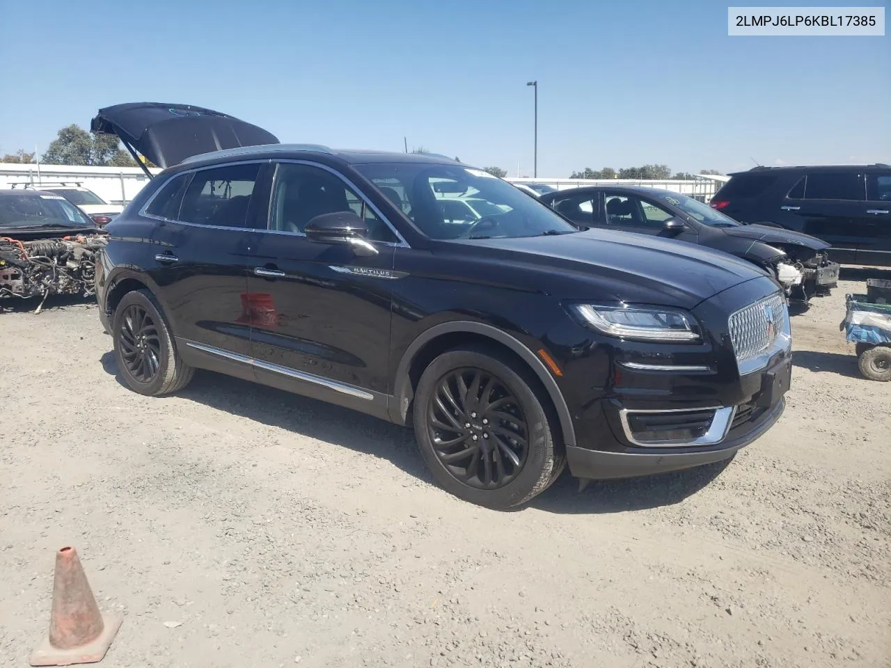 2019 Lincoln Nautilus Reserve VIN: 2LMPJ6LP6KBL17385 Lot: 72648084