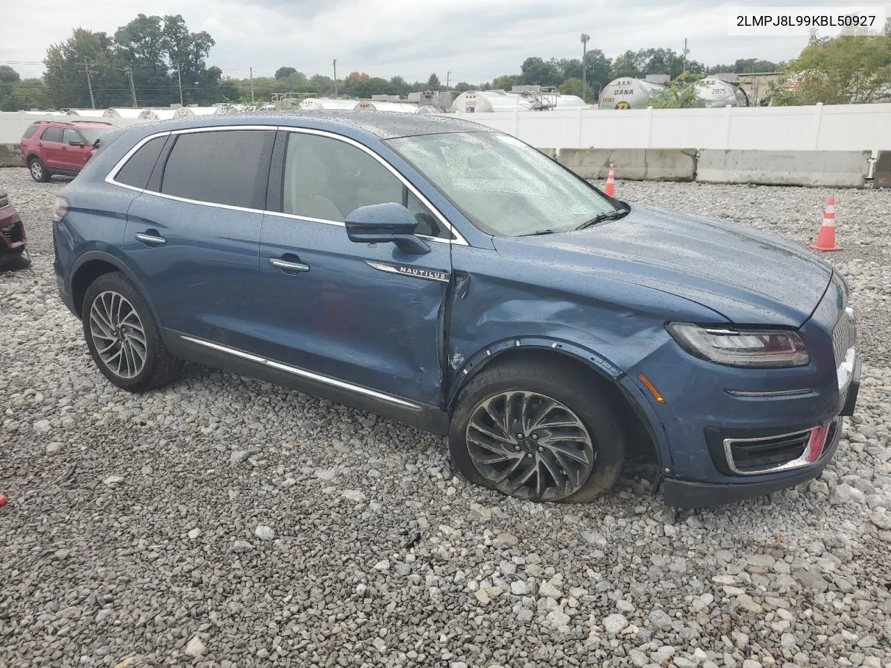 2019 Lincoln Nautilus Reserve VIN: 2LMPJ8L99KBL50927 Lot: 73008164