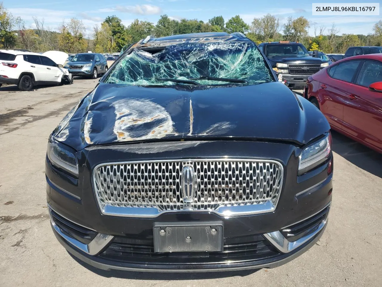 2019 Lincoln Nautilus Reserve VIN: 2LMPJ8L96KBL16797 Lot: 73321844