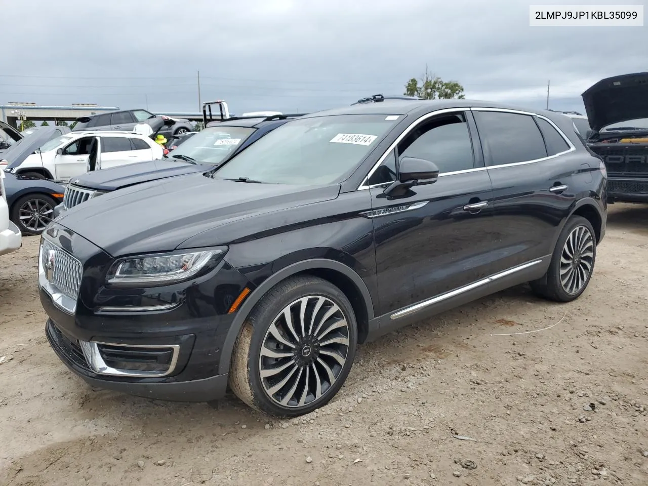 2019 Lincoln Nautilus Black Label VIN: 2LMPJ9JP1KBL35099 Lot: 74183614