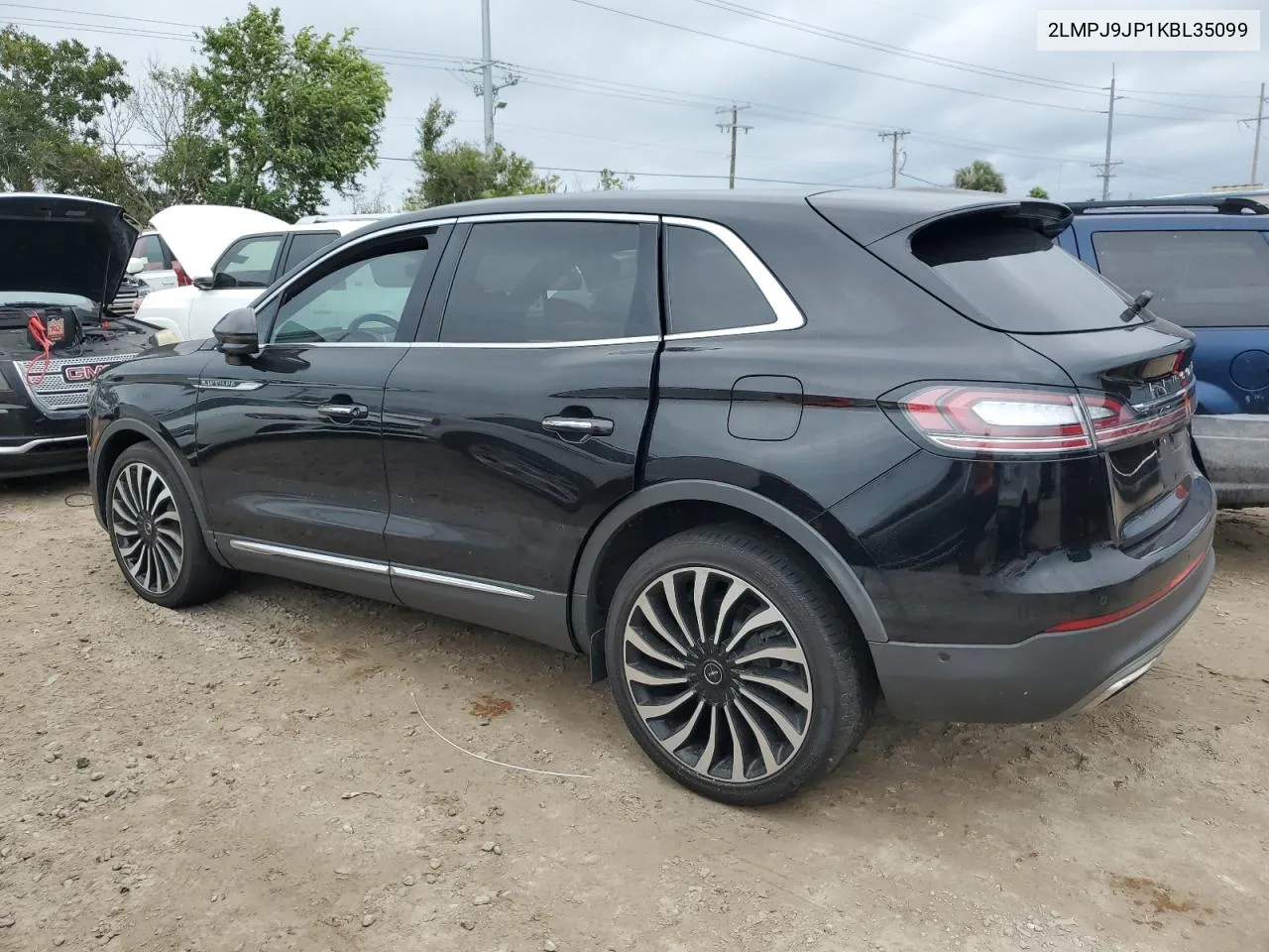 2019 Lincoln Nautilus Black Label VIN: 2LMPJ9JP1KBL35099 Lot: 74183614